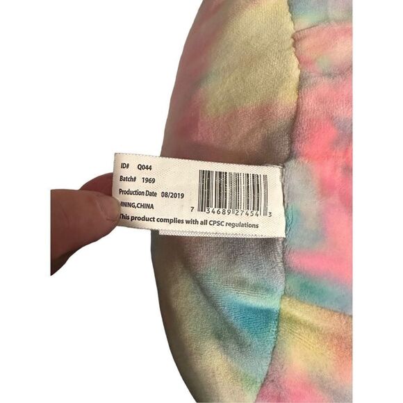 Esmeralda Squishmallow Stackable Tie Dye Unicorn Pig - Picture 3 of 4